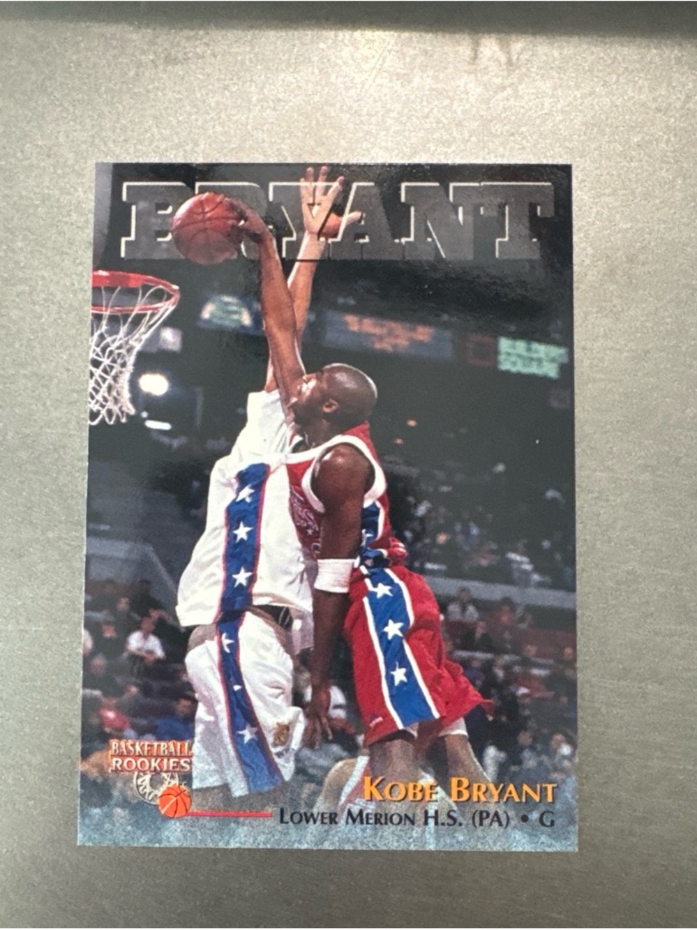 Topps Trading Card - Red and Blue